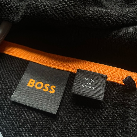 BOSS Black Patch Hoodie - Picture 3 of 6